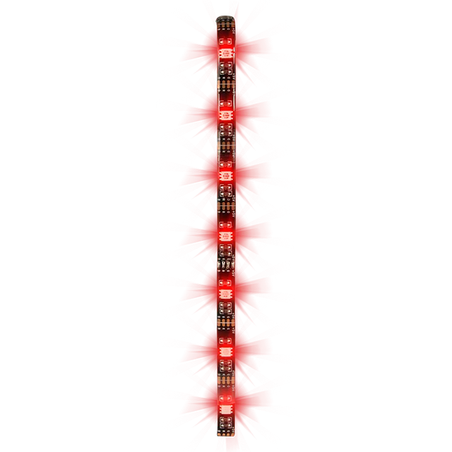 Tira de Luz para Setup Gamer Spectra LS340 RGB, 80 cm, 328 Modos de Iluminación, Control Remoto Incluido, Color Negro - BR-931564