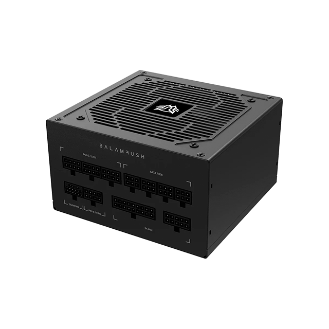 Fuente de Poder Gamer BALAM RUSH GR BURST GR850G, 850W, 80 Plus Gold, ATX, Full Modular, Color Negro - BR-937658