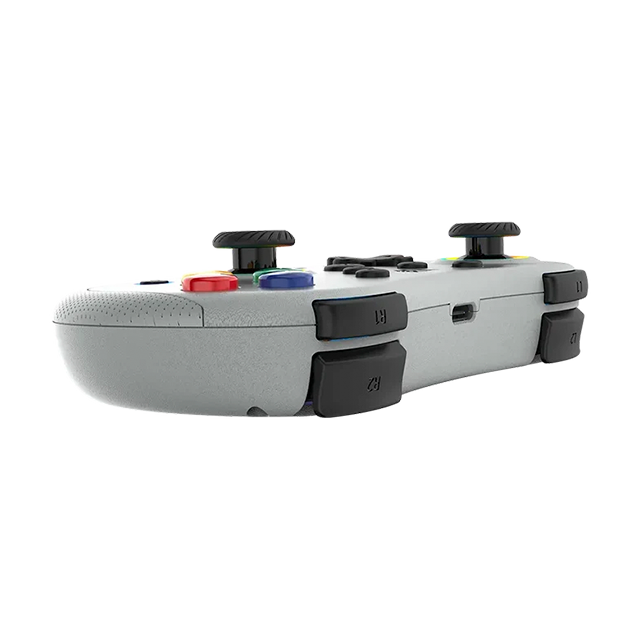 Control Inalámbrico Balam Rush Kontrol Pocket G555, Bluetooth 5.0 + USB-C, Joysticks Hall, Gyro 6 Ejes, Turbo, RGB, Retro Gris – BR-942591