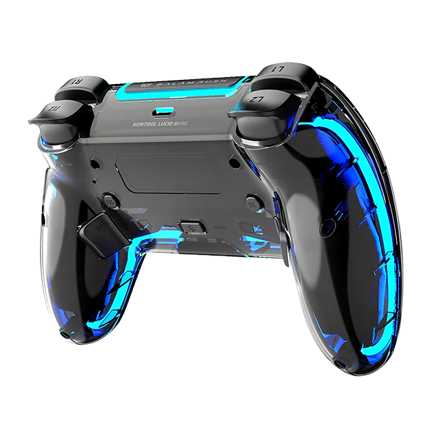 Control Inalámbrico Balam Rush Kontrol Lucid G690, Bluetooth 5.0 + USB-C, Hall 3D, Doble Vibración, RGB, PS5/PC/Android/iOS, Negro – BR-943581