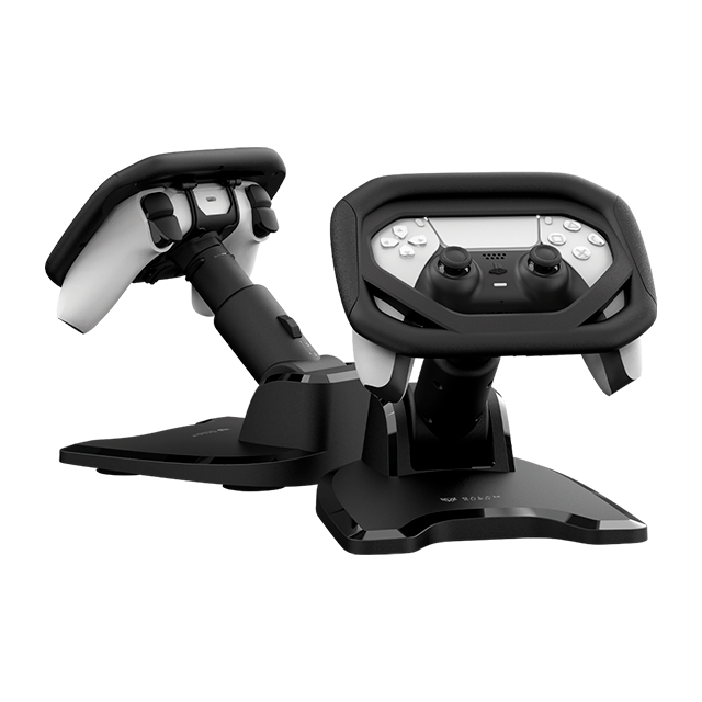 Volante Adaptador Balam Rush Joy Wheel JW300, Compatible con PS5 y Nintendo Switch, Negro – BR-943611