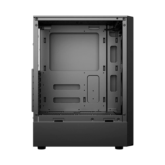 Gabinete Gamer Dragonfly Wood GM580CB, Negro, ATX/Micro-ATX/Mini-ITX, Panel Frontal Tipo Madera – BR-943949