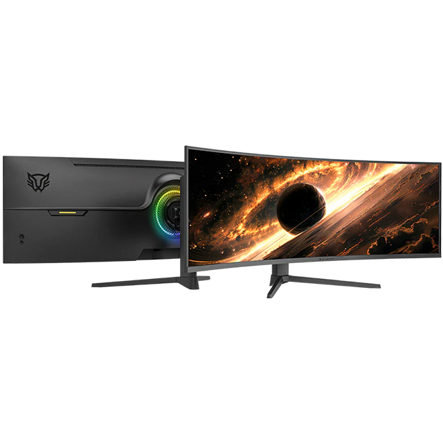 Monitor Gaming Curvo 49” Balam Rush Cosmos Titan MCT49X, DQHD 5120×1440, 120Hz, FreeSync / G-Sync Compatible – BR-944144