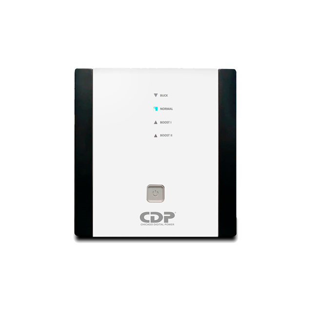 Regulador de Voltaje CDP R-AVR2408, 2400VA / 1200W, AVR, 8 Salidas, 525J, Protección Coaxial – R-AVR2408