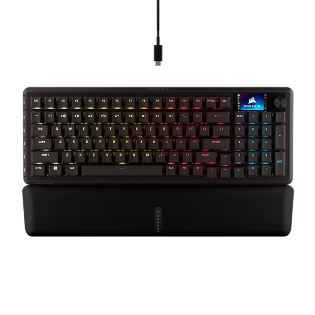 Teclado Mecánico Corsair Vanguard 96 MLX Plasma, Switches Mecánicos MLX, USB, Formato 96% – CH-91E901E-NA