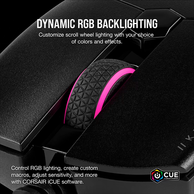 Mouse Óptico Corsair KATAR PRO, 12,400 DPI, USB, Diseño Ligero – CH-930C011-NA