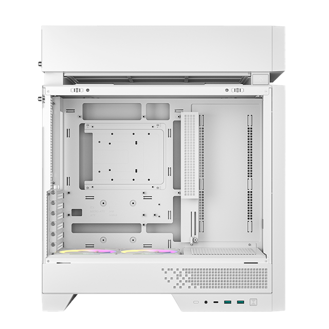 Gabinete DeepCool CL660 WH, ATX, Soporte 360 mm, 2×120 mm ARGB, Vidrio Templado – R-CL660-WHNA0-G-1