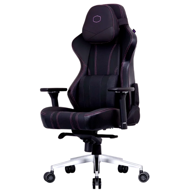 Silla Gamer Cooler Master Caliber X2, Reclinación 180°, Reposabrazos 4D, Pistón Clase 4, hasta 150 kg, Negro – CMI-GCX2-BK