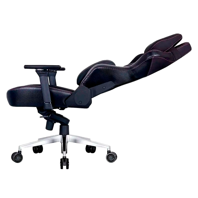 Silla Gamer Cooler Master Caliber X2, Reclinación 180°, Reposabrazos 4D, Pistón Clase 4, hasta 150 kg, Negro – CMI-GCX2-BK