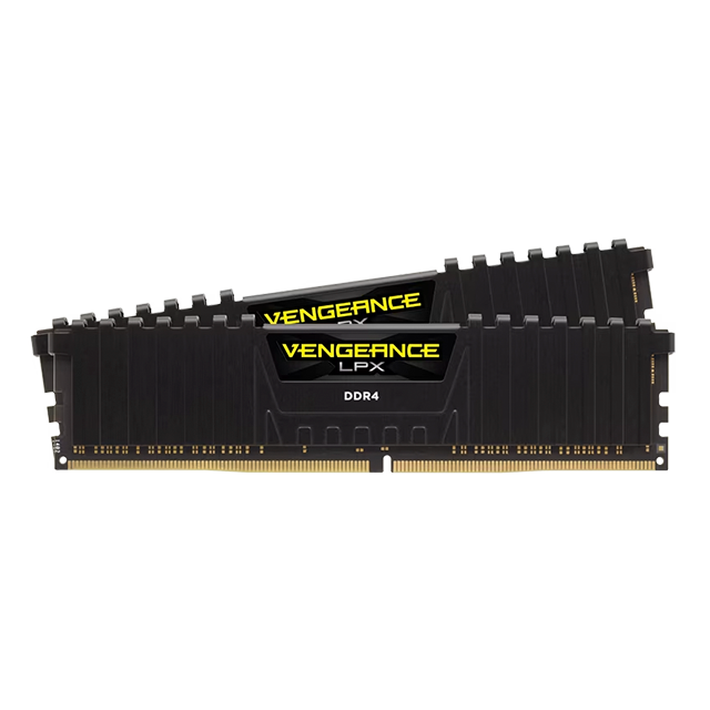 Memoria RAM Corsair Vengeance LPX 16GB (2×8GB), DDR4 3000MHz, CL15, XMP 2.0, Negro – CMK16GX4M2B3000C15