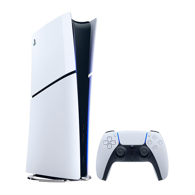Consola Sony PlayStation 5 Slim Digital Edition, 825GB SSD, 4K, Wi-Fi 6, Blanco - 1000049898