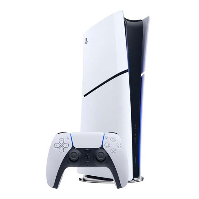 Consola Sony PlayStation 5 Slim Digital Edition, 825GB SSD, 4K, Wi-Fi 6, Blanco - 1000049898
