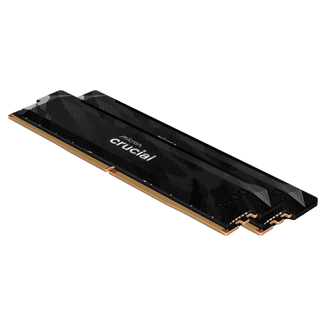 Memoria RAM Crucial Pro 32GB (2×16GB), DDR5, 6400 MHz, CL32, UDIMM, Negro – CP2K16G64C32U5B
