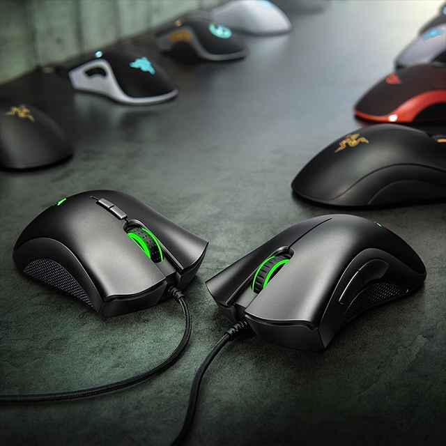 Mouse Gamer Razer DeathAdder Essential, Sensor Óptico 6400 DPI, 5 Botones Programables, 1000 Hz, USB, Negro – RZ01-03850100-R3U1