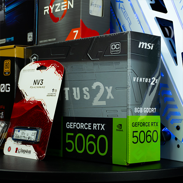 PC Gamer Decepticore White | AMD Ryzen 7 5700G | Nvidia RTX 5060 8GB | RAM 16GB DDR4 3200Mhz | 1TB M.2 | 4 Ventiladores RGB