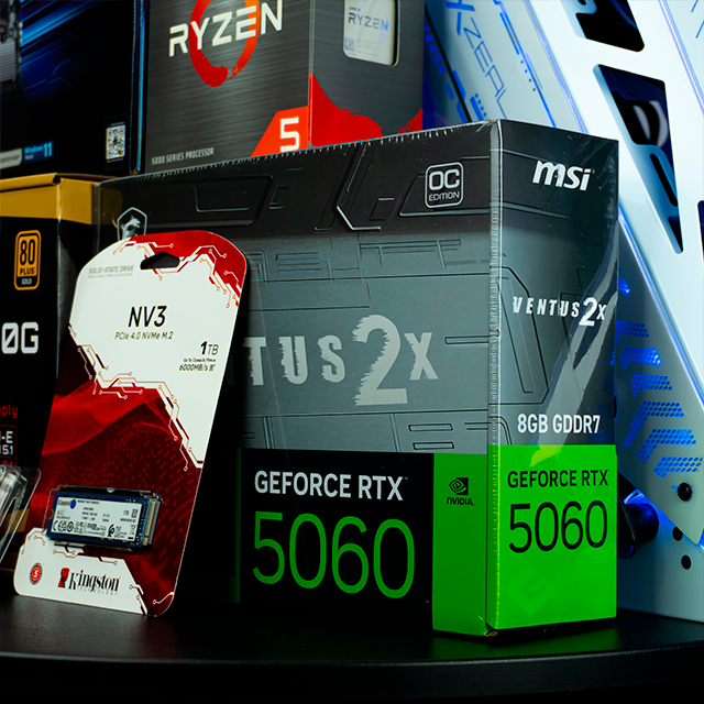 PC Gamer Decepticore White | AMD Ryzen 5 5500 | Nvidia RTX 5060 8GB | RAM 16GB DDR4 3200Mhz | 1TB M.2 | 4 Ventiladores RGB