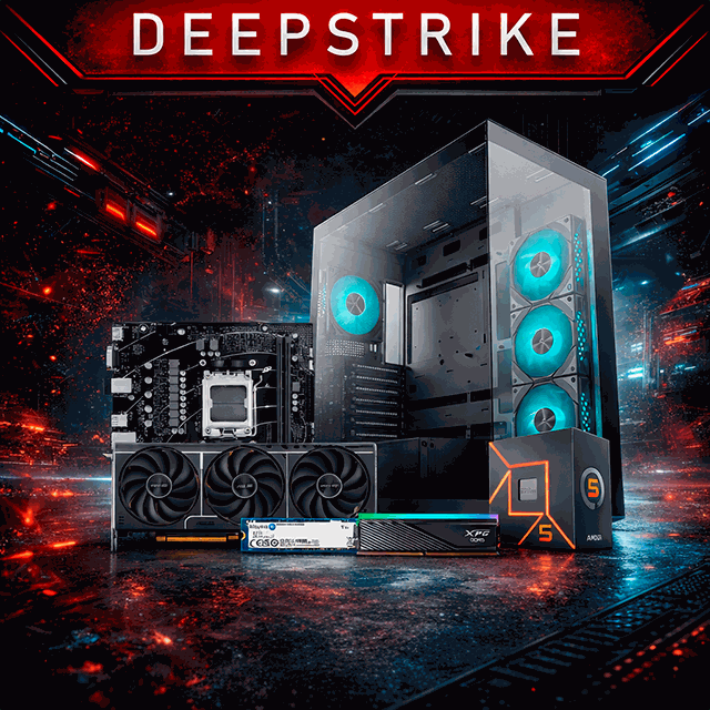 PC Gamer DeepStrike | Ryzen 5 7600X | 32 GB 6000 MHz | SSD M.2 1 TB | RTX 5060 Ti