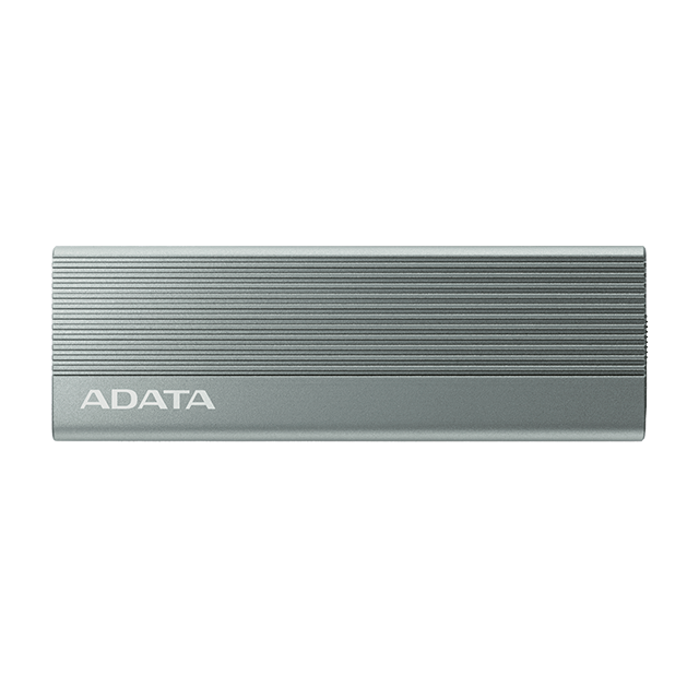 Enclosure Gabinete Externo ADATA EC680 para SSD M.2 PCIe NVMe, USB 3.2 Tipo-C, Aluminio - EC680-CCGY 