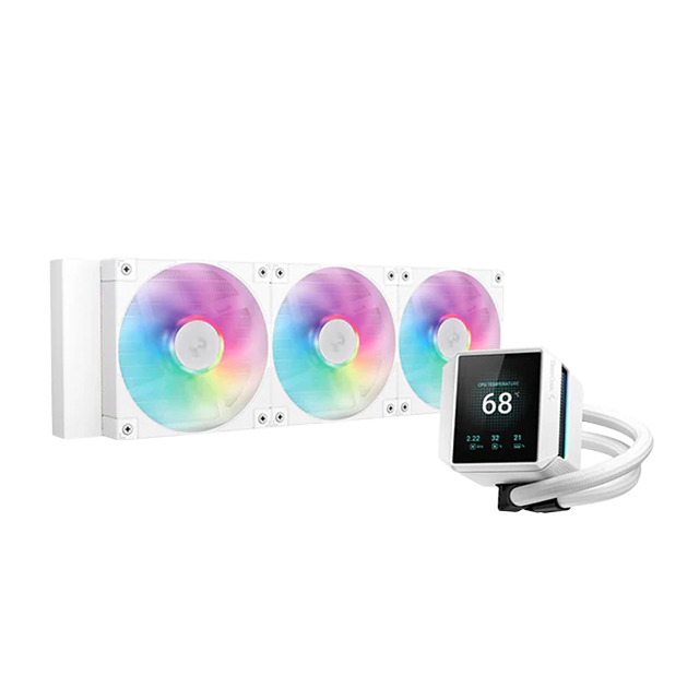 Specter by PhantomCore | Intel Core i9-14900K | RTX 5070 12GB | 96 GB DDR5 | SSD 2 TB NVMe PCIe 5.0 | Enfriamiento Líquido 360 mm LCD | Fuente 1000 W 80+ Gold | Gabinete Antec Torque Blanco y Negro