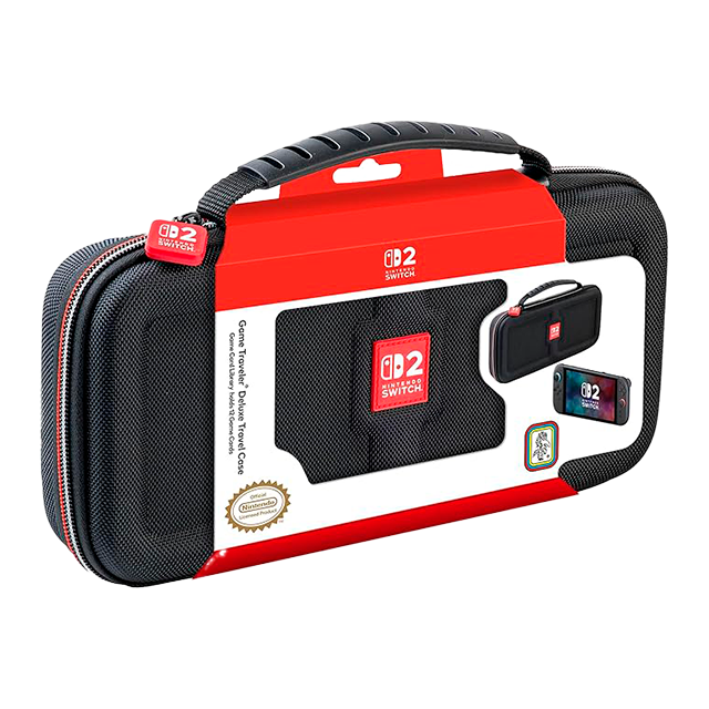 Estuche de Viaje Deluxe RDS para Nintendo Switch / Switch 2, Capacidad 12 Juegos + Estuche microSD