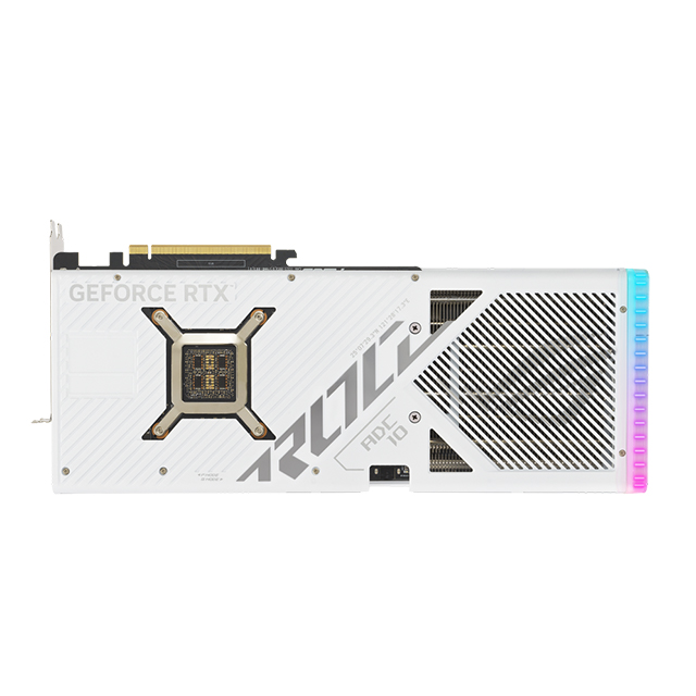 Tarjeta de video Nvidia Asus ROG Strix GeForce RTX 4090 OC WHITE, 24GB GDDR6X, Aura Sync - ROG-STRIX-RTX4090-O24G-WHITE