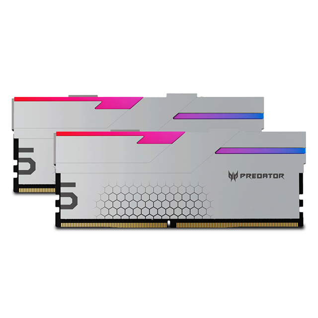 Memoria RAM Predator Hermes, RGB, 32GB DDR5 2x16GB 6800Mhz - BL.9BWWR.401