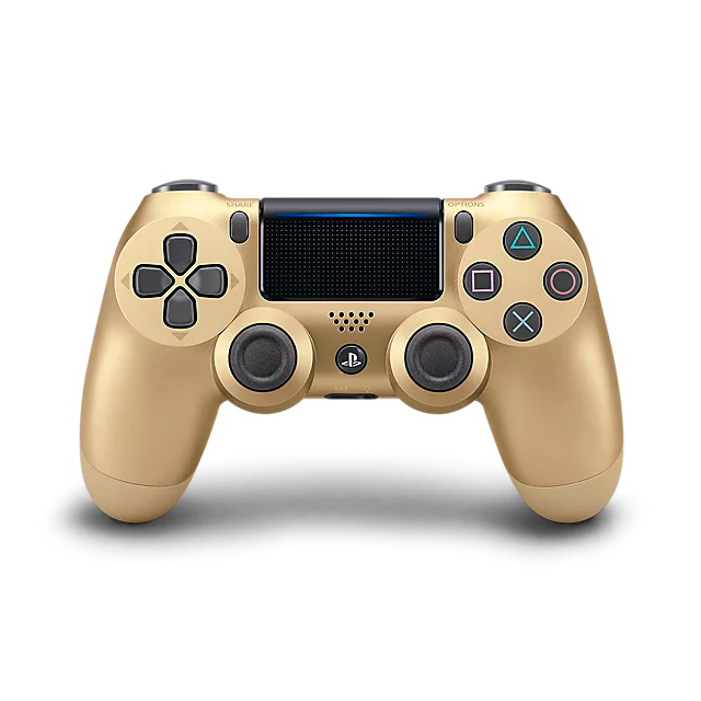 Control inalámbrico DualShock 4, Bluetooth 4.0 / Alámbrico USB-C, Multiplataforma, Dorado
