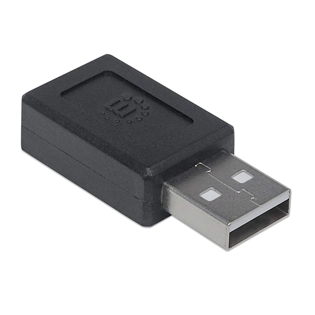 Adaptador Manhattan USB 2.0 de Tipo C a Tipo A - 354653 