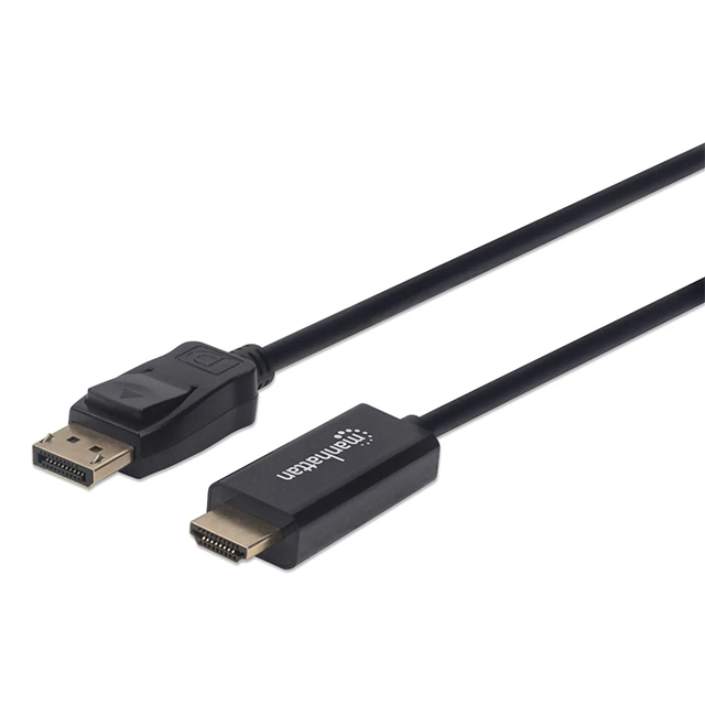 Cable DisplayPort a HDMI Manhattan, 1080p, 60Hz, 3m - 153188 