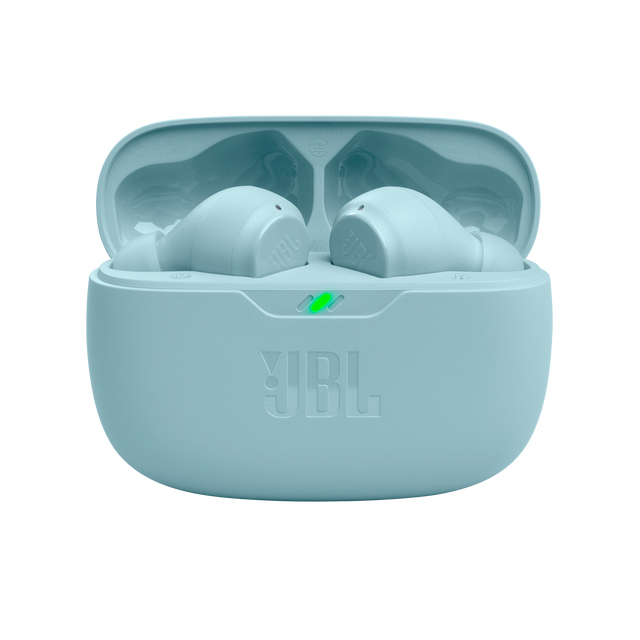 Audifonos JBL Vibe Beam Menta, Bluetooth 5.2, Deep Bass, 32 Horas, Micrófono, Resistente a Agua y Polvo IP54 - JBLVBEAMMITAM 