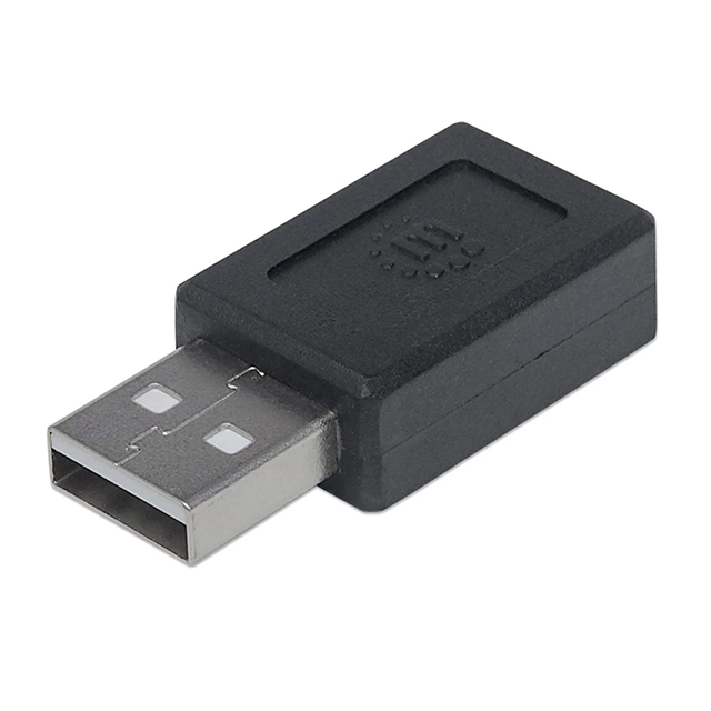 Adaptador Manhattan USB 2.0 de Tipo C a Tipo A - 354653 