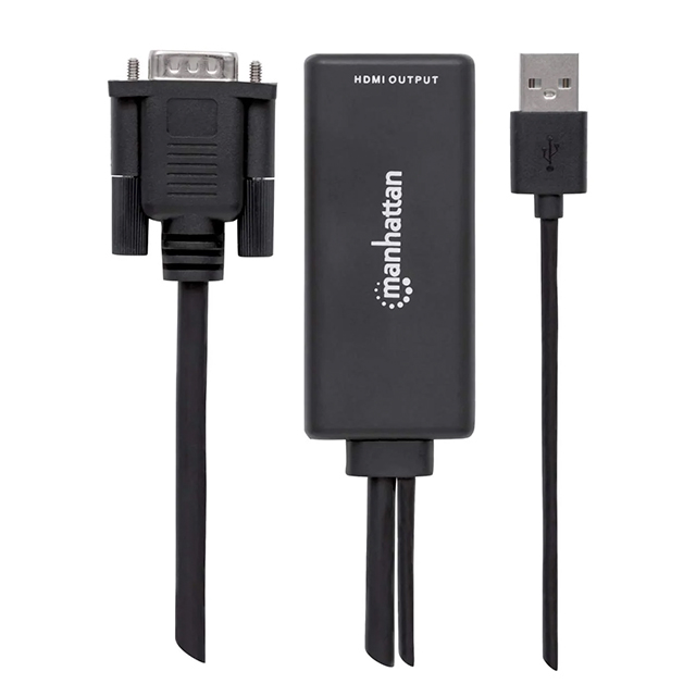 Adaptador de VGA y USB a HDMI Manhattan - 152426 