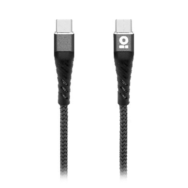 Cable USB Brobotix, Macho/Macho, 1 m, Negro, Carga Rapida - 963562