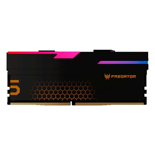 Memoria RAM Acer Predator Hermes RGB, DDR5, 32GB 2x16GB, 6800Mhz, Negro - BL.9BWWR.400