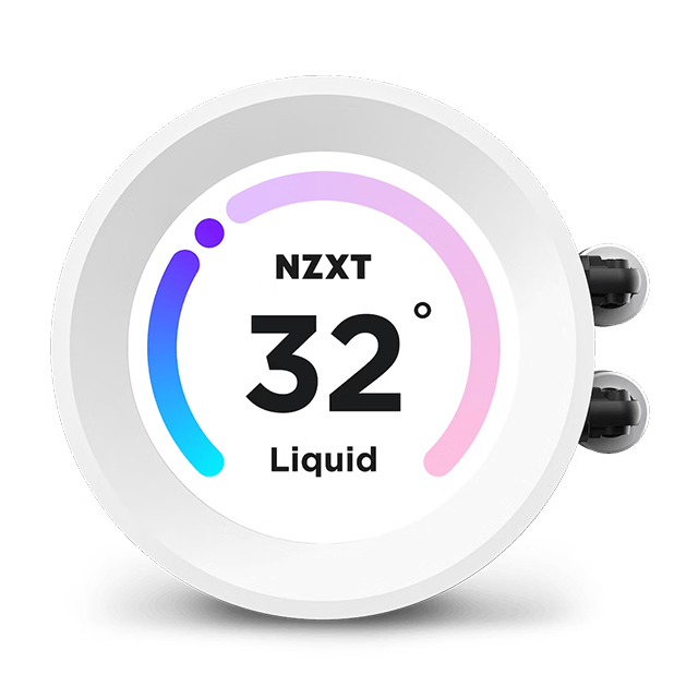 Enfriamiento Liquido NZXT Kraken Elite 240 | RGB | Blanco | 240mm | 2 Ventiladores RGB - RL-KR24E-W1
