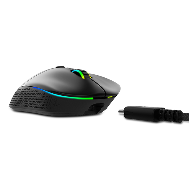 Mouse XPG Alpha| Inalámbrico| Alámbrico | RGB | 16,000 DPI | 6 Botones - ALPHA-BKCWW