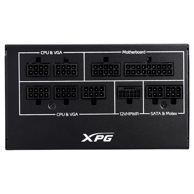 Fuente de Poder XPG Core Reactor II 850W, NEGRO, 80+ Plus Gold, Full Modular - COREREACTORII850G-BKCUS