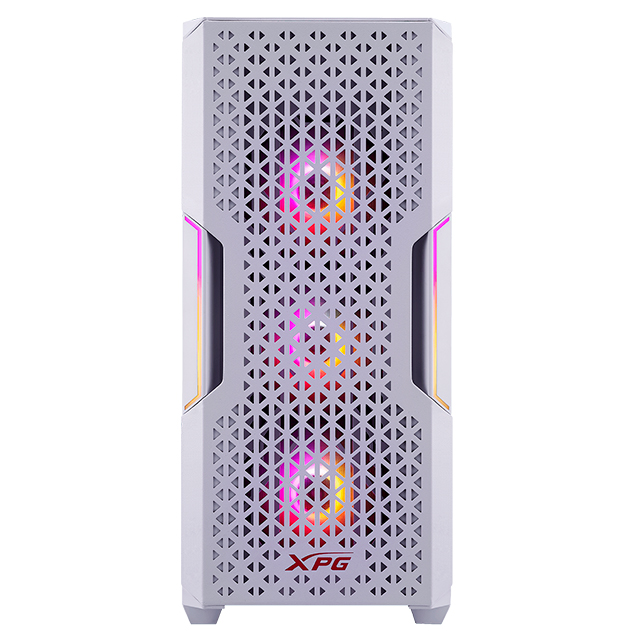 Gabinete XPG Starker Air RGB, Blanco, ATX, 2 Ventiladores, Cristal Templado - STARKERAIR-WHCWW