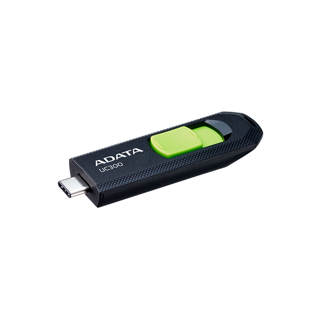 Memoria USB-C Adata UC300, 64GB, USB-C 3.2 - UC300-64G-RBK/GN