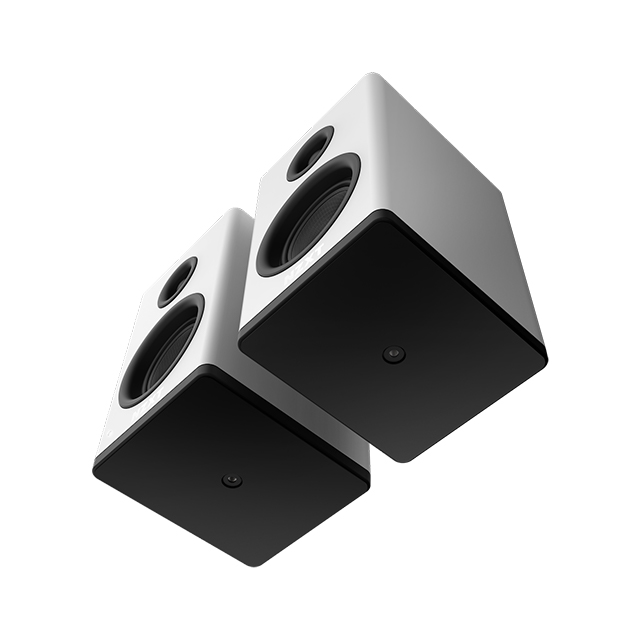 Bocinas NZXT Relay Speaker, 2.0 Canales, Compatible con Relay Subwoofer para hacer 2.1 Canales de Audio - AP-SPKW2-US  