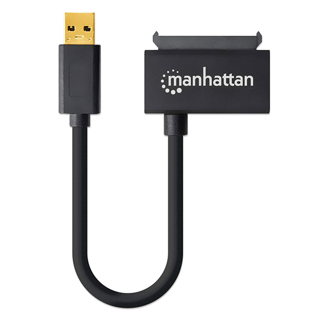 Adaptador Manhattan SuperSpeed USB a SATA, USB 3.0 a SATA 2.5", USB 3.2 Gen 1 - 130424