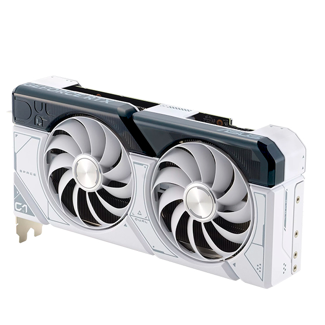 Tarjeta de video Nvidia Asus GeForce RTX 4070 Super Dual White, DLSS 3, RAY TRACING, REFLEX, STUDIO, 12GB GDDR6X - DUAL-RTX4070S-012G-WHITE