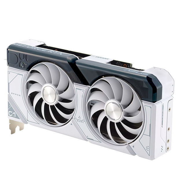Tarjeta de video Nvidia Asus GeForce RTX 4070 Super Dual OC White, DLSS 3, RAY TRACING, REFLEX, STUDIO, 12GB GDDR6X - DUAL-RTX4070S-O12G-WHITE