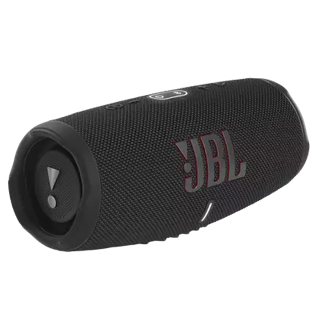 Bocina Bluetooth JBL Charge 5 Negra | Resistente al polvo y agua IP67 | Bluetooth 5.1 - JBLCHARGE5BLKAM 