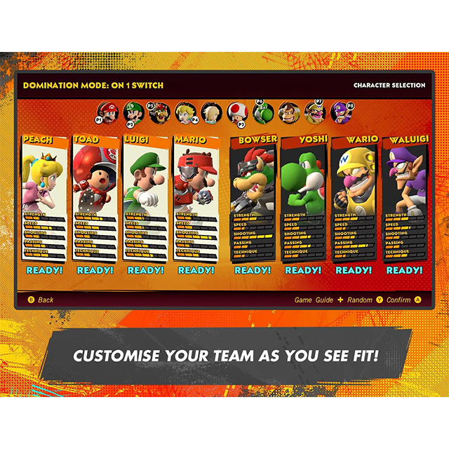 Videojuego Mario Strikers: Battle League Football para Nintendo Switch  - HAC-P-AWN6A-MEX