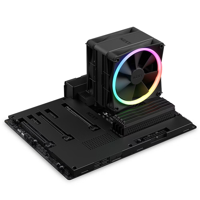 Disipador para CPU NZXT T120 Black| ARGB | 120mm | Compatible con AMD e Intel - RC-TR120-B1