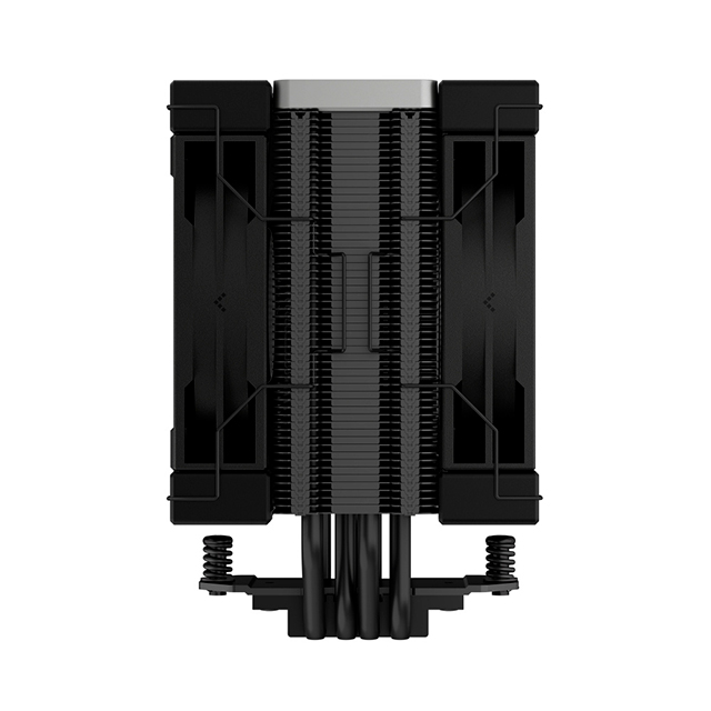 Disipador para CPU DeepCool AK400 Zero Dark Plus, 120mm, 28 dBA, 500-1650 RPM, Doble Torre, LGA1700/1200/1151/1150/1155, AM5/AM4 - R-AK400-BKNNMD-G-1