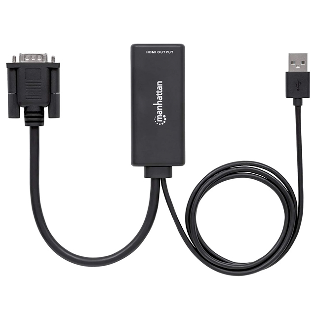 Adaptador de VGA y USB a HDMI Manhattan - 152426 