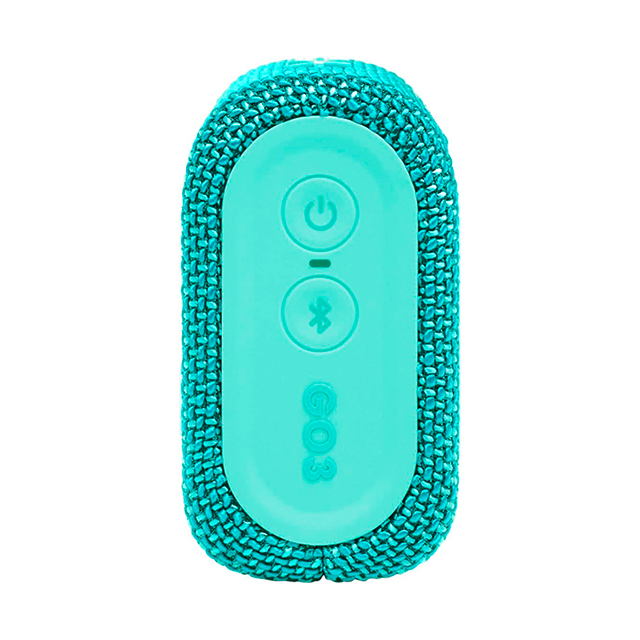 Bocina Bluetooth JBL Go 3 Verde Azulado | Resistente al polvo y agua IP67 | Bluetooth 5.1 - JBLGO3TEALAM 