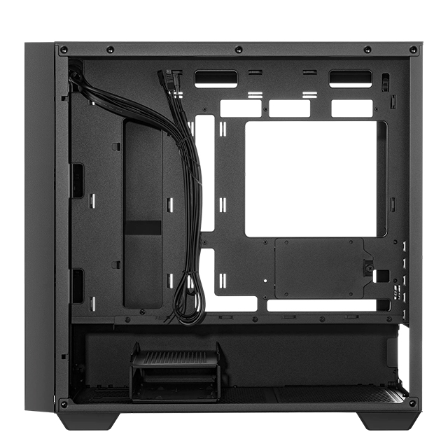 Gabinete Asus A21 Black, Micro-ATX, Panel de vidrio templado, Malla Frontal, Compatible con Back Connect - A21-ASUS-BLACK